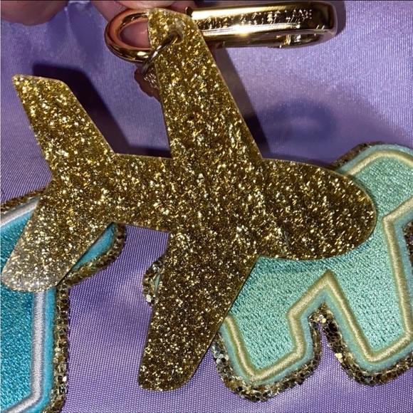 BNIP/NWT Stoney Clover Lane Vintage/Rare/H2F Plane Keychain - Picture 10 of 11